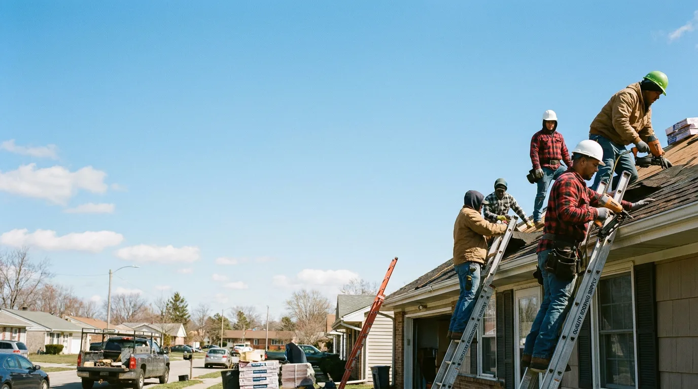 Roofing in Hessel, MI near me